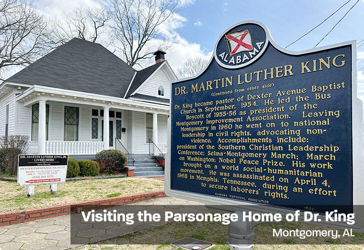 The Parsonage home of Dr. Martin Luther King, Jr.