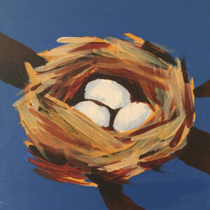 Mini Painting: Birds Nest