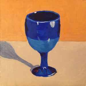 Mini Painting: Blue Chalice