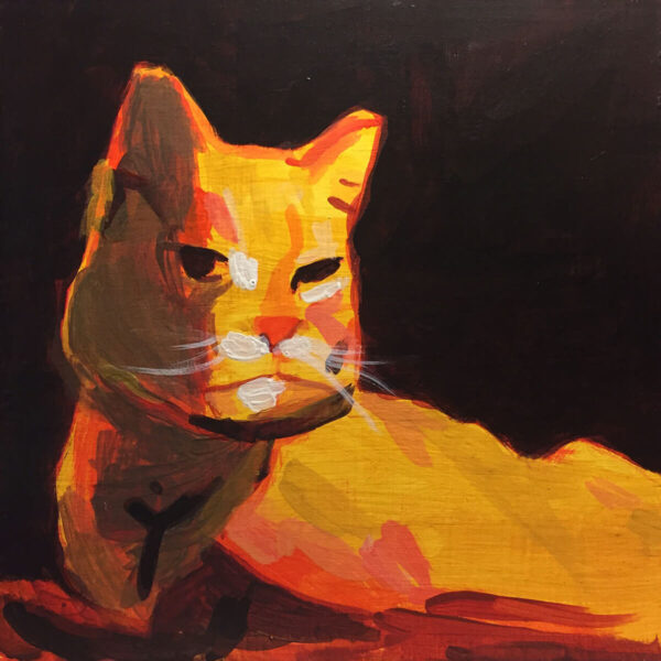 Mini Painting: Cat