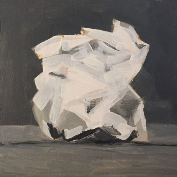 Mini Painting: Crumpled Paper