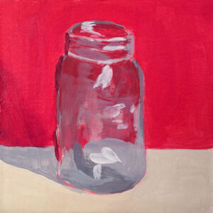 Mini Painting: Glass Jar