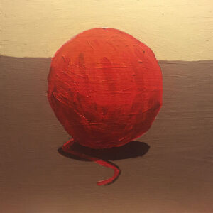 Mini Painting: Ball of Yarn