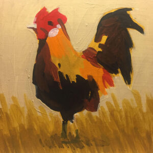 Mini Painting: Rooster