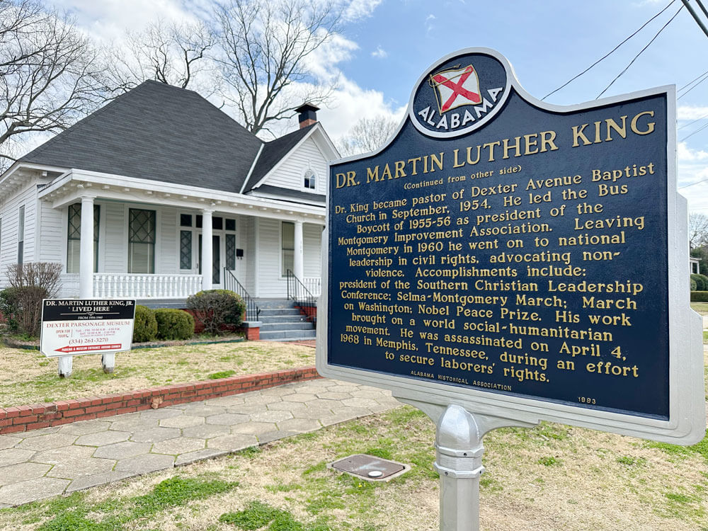 Martin Luther King parsonage home